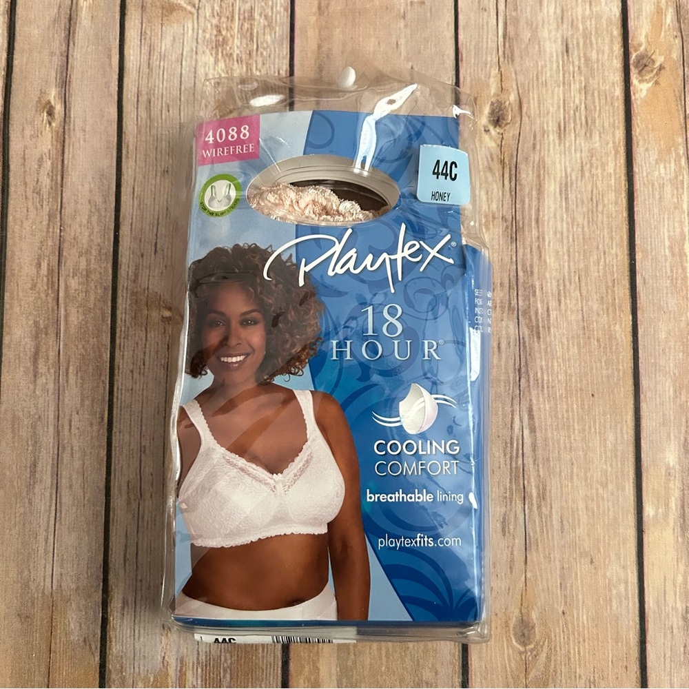 Playtex 18 Hour Wirefree Bra - Cream